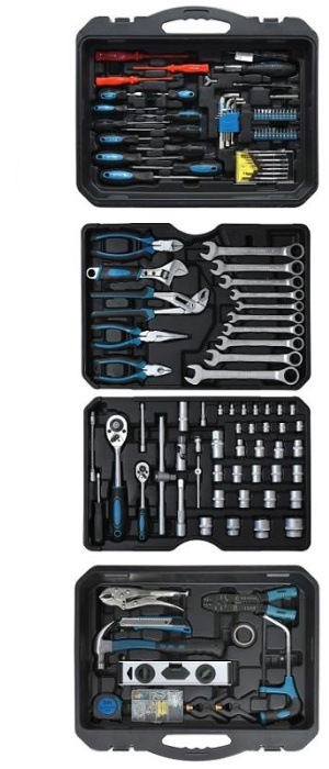 Sada nářadí Compass Professional (257 ks)