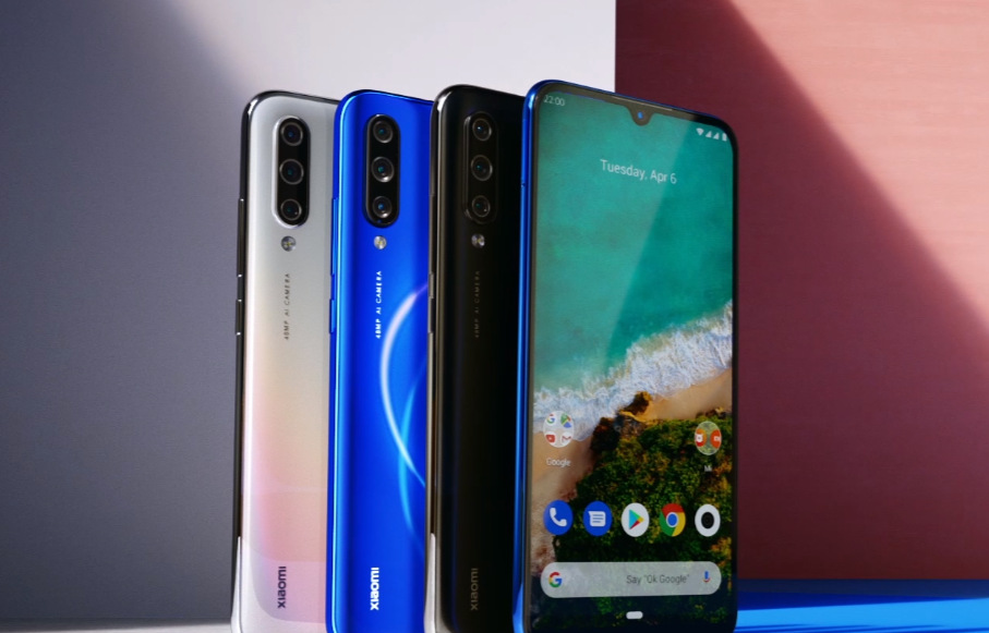 Mobilní telefon Xiaomi Mi A3 64 GB šedý