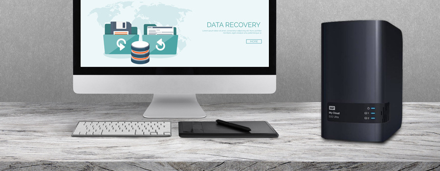 Datové úložiště (NAS) Western Digital My Cloud EX2 Ultra 4TB černé