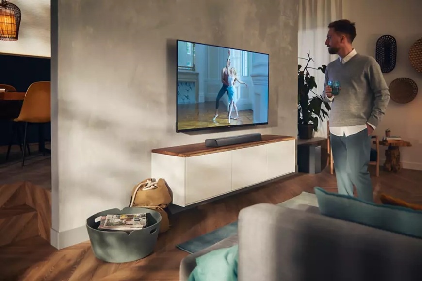 Soundbar Philips TAB7207 černý Philips TAB7207, černá