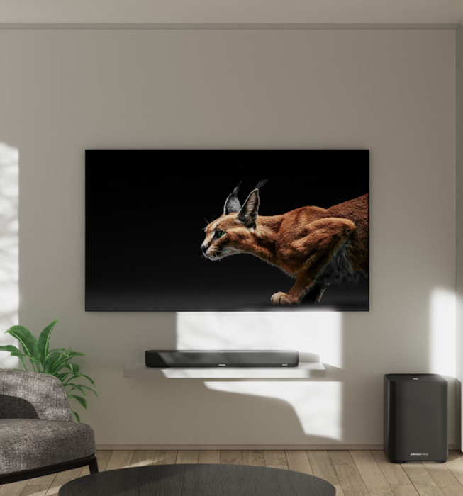 Soundbar Sennheiser AMBEO Soundbar Mini černý Sennheiser AMBEO Soundbar Mini
