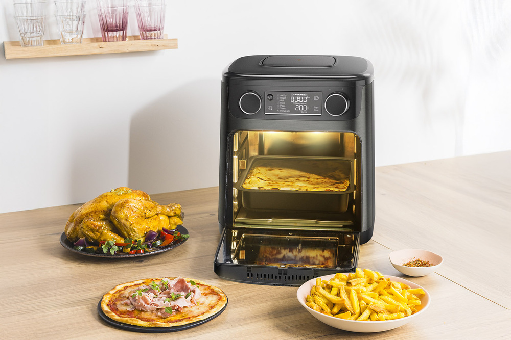 Fritéza horkovzdušná Tefal FW5558E0 Easy Fry 15 l černá