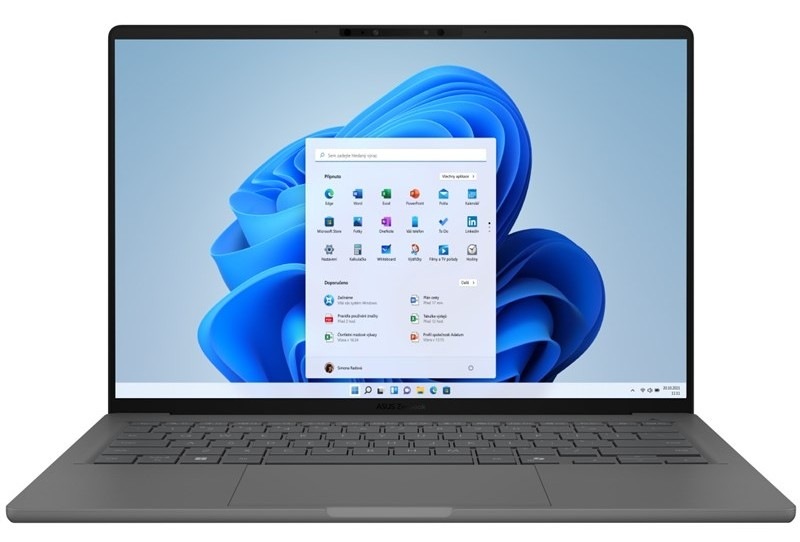 Notebook Asus Zenbook A14 šedý