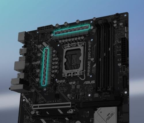 Základní deska Asus PRIME Z890-P WIFI Základní deska Asus PRIME Z890-P WIFI - detail napájení