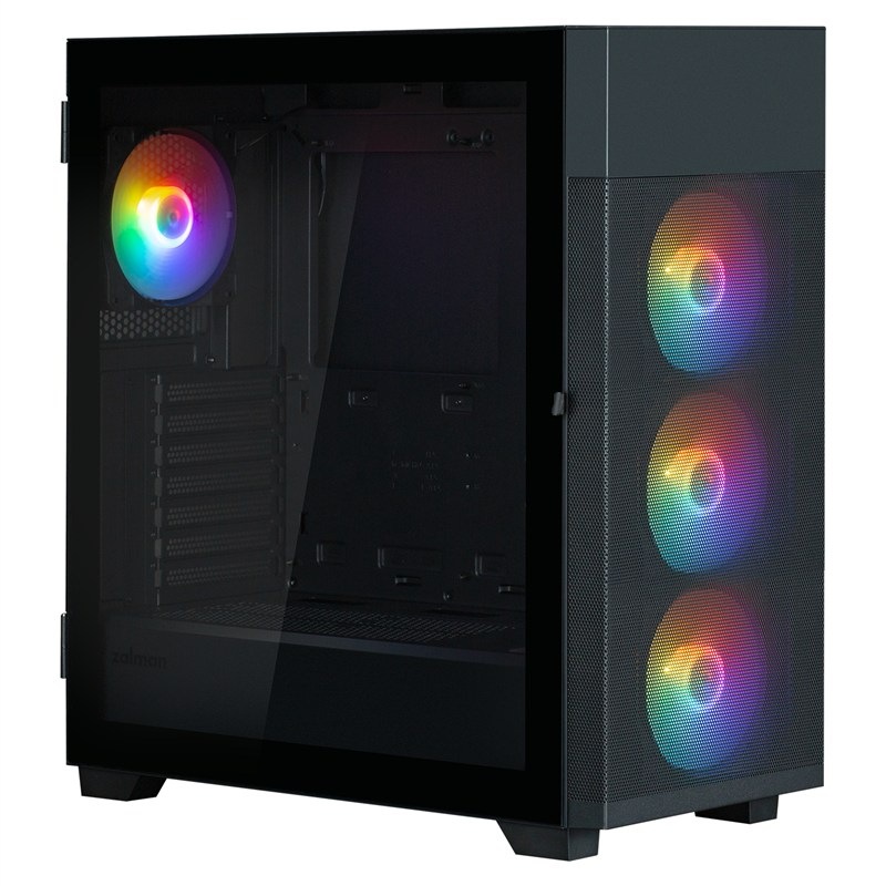Case Zalman S5 Neo – černá barva