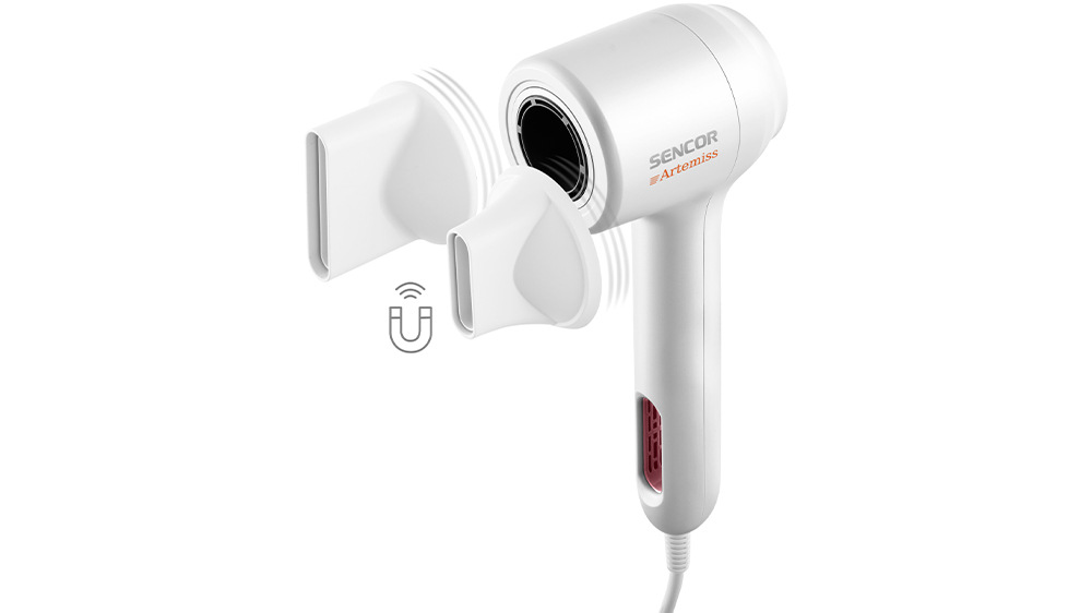 Vyměnitelné magnetické nástavce k fénu Sencor SHD 9150RS