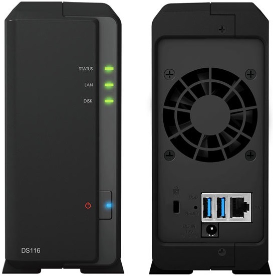 Datové úložiště (NAS) Synology DiskStation DS116