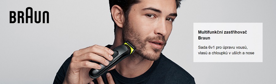 Zastřihovač multifunkční Braun MGK 3221 Braun MGK 3221 Green