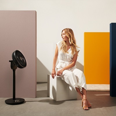 Ventilátor stojanový Duux Whisper Smart + Battery pack černý Ventilátor stojanový Duux Whisper Smart + Battery pack černý