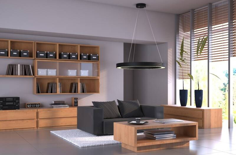 Závěsné svítidlo IMMAX NEO PASTEL SMART 95cm 66W Zigbee 3.0 černé IMMAX NEO PASTEL SMART, 66 W, černá