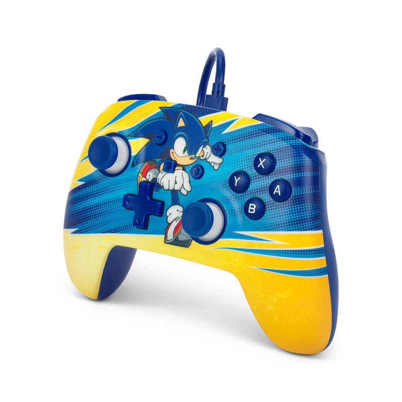 PowerA Enhanced Wired pro Nintendo Switch – Sonic Boost (NSGP0096-01)