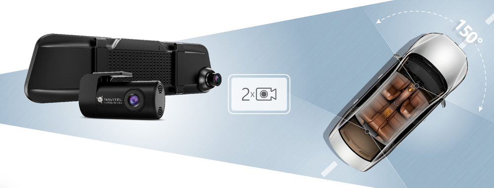 Autokamera NAVITEL MR750 Smart černá