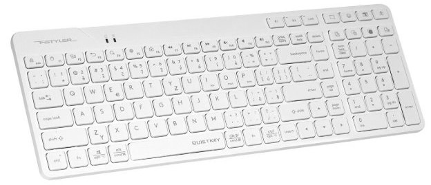 Klávesnice A4Tech FStyler FBK27C AS, CZ bílá Klávesnice A4Tech FStyler FBK27C AS, CZ bílá