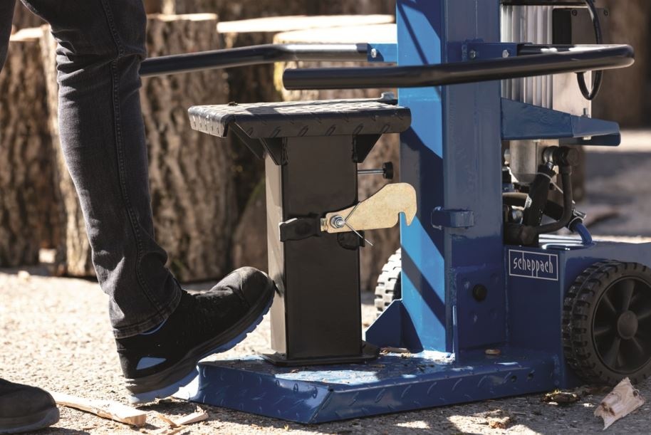Štípač dříví Scheppach Compact 8 T (400 V) Pedál na štípačce dřeva Scheppach