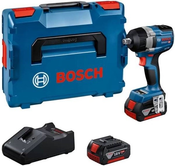 Rázový utahovák Bosch Professional GDS 18V-750 s baterií