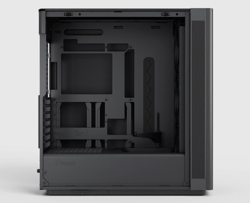 Case FRACTAL DESIGN Define One Dark Solid černá Vnitřní prostor počítačové skříně FRACTAL DESIGN Define One Dark Solid bez bočnice