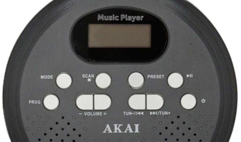 Discman AKAI ACDP-200 Plus černý Discman Akai