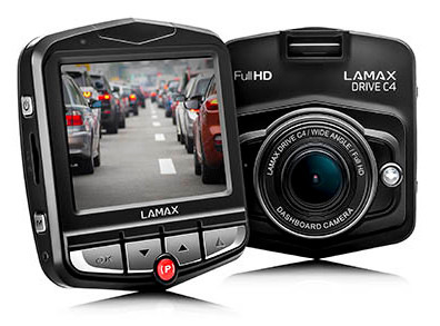 Autokamera LAMAX C4 černá