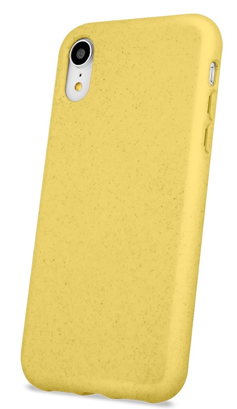 Kryt na mobil Forever Bioio na Apple iPhone XR žlutý