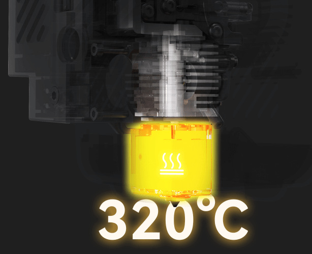 Anycubic Kobra S1 Combo má celokovový hotend