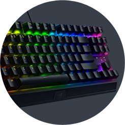 Klávesnice Razer BlackWidow V3 Tenkeyless - Green Switch - US černá Klávesnice Razer BlackWidow V3 Tenkeyless - Green Switch - US černá