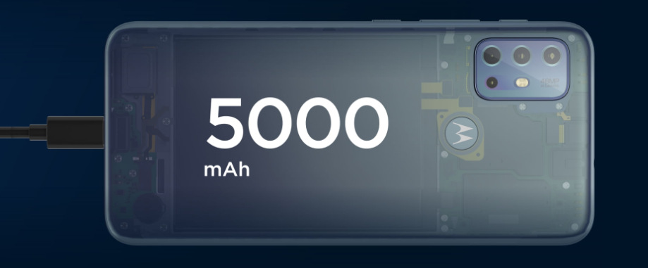 Mobilní telefon Motorola Moto G20 modrý