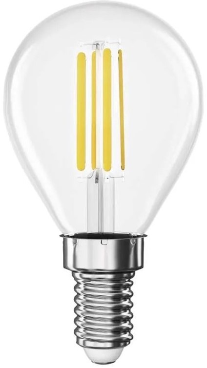 Žárovka LED EMOS Filament Mini Globe, 3,8W, E14, neutrální bílá