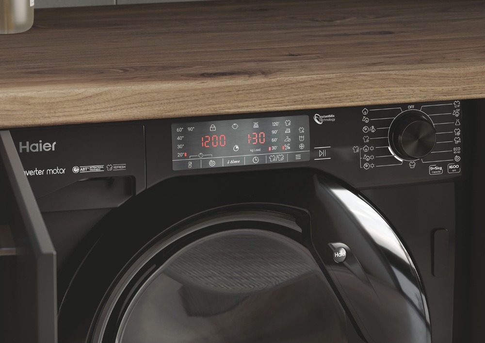 Vestavná pračka se sušičkou Haier Series 4 HWDQ90B416FWBB-S
