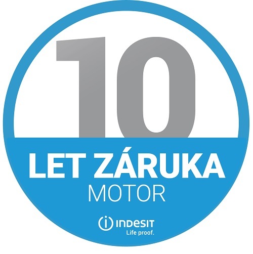 Pračka/sušička Indesit BDE 76435 WSV EE, bílá, prodloužená 10letá záruka na motor