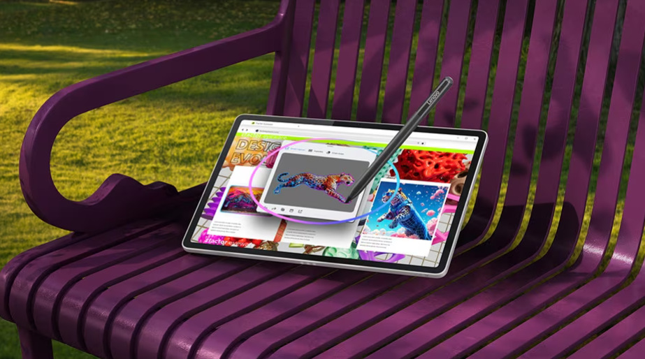 Dotykový tablet Lenovo Yoga Tab 8 GB / 256 GB + dotykové pero béžový Psaní perem na tabletu Lenovo Yoga