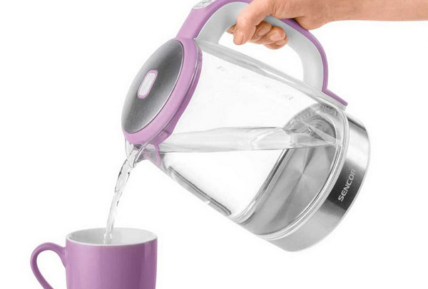 Rychlovarná konvice Sencor SWK 2198RS růžová Sencor SWK 2198RS bezpečnostní pojistky