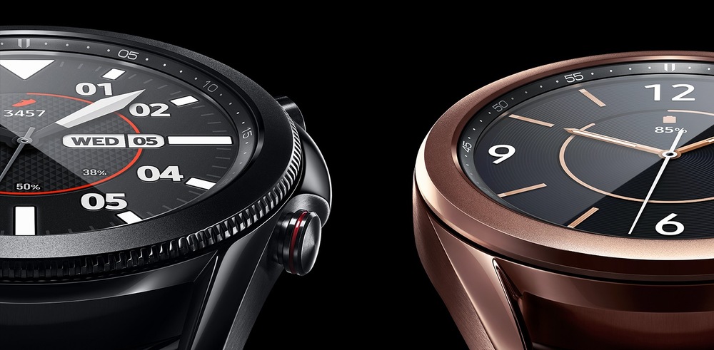 Chytré hodinky Samsung Galaxy Watch3 41mm - ZÁNOVNÍ - 12 měsíců záruka stříbrné