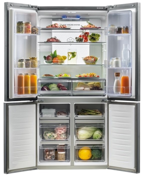 Americká lednice Haier HTF-710DP7 nerez Americká lednice Haier HTF-710DP7 nerez