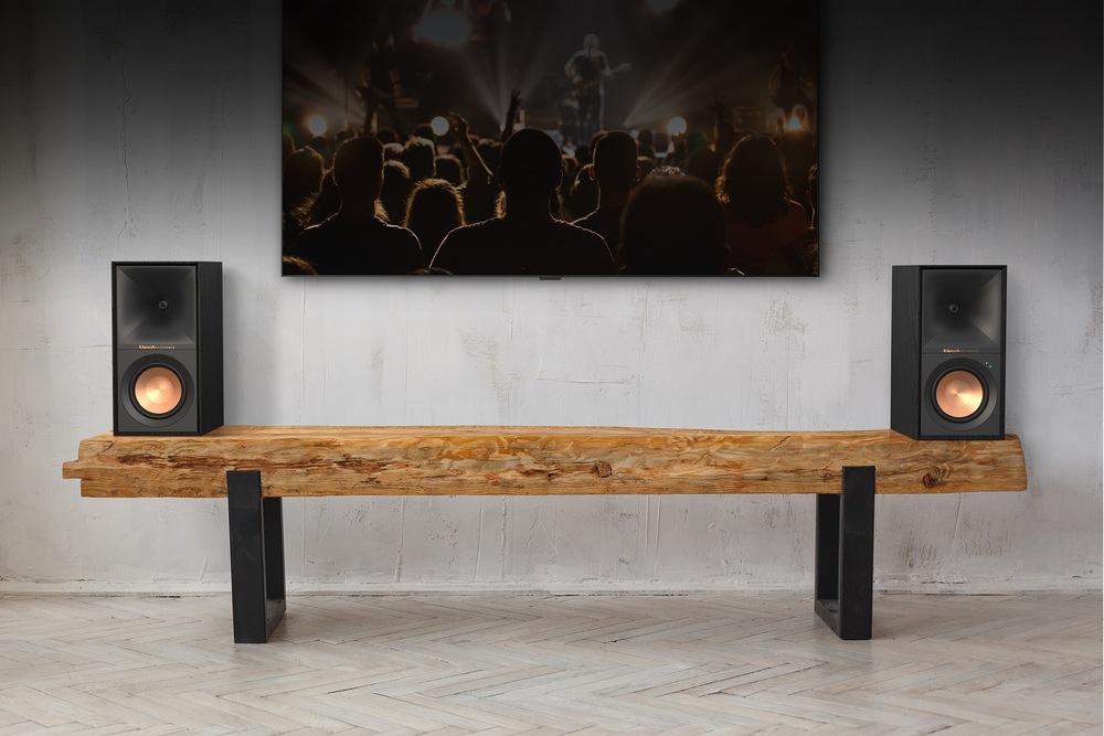 Reproduktory Klipsch Rerefence Powered R-50PM (2 ks) černé Reproduktory Klipsch Rerefence Powered R-50PM (2 ks) černé
