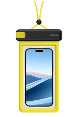 Pouzdro na mobil sportovní Baseus DeepDive černé/žluté