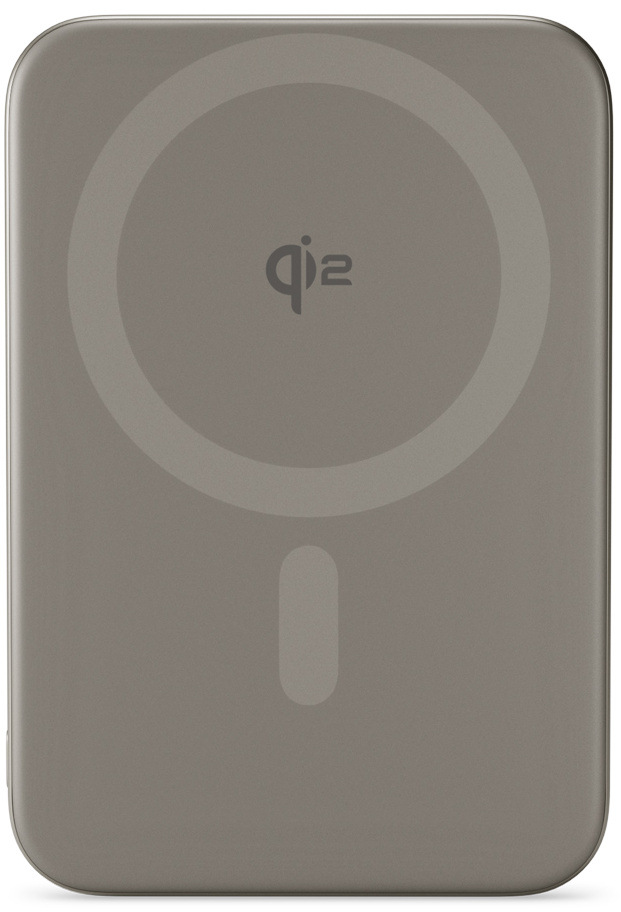 Powerbanka Epico UltraPack Qi2 Slim Alu Mag+ 5000mAh stříbrná Powerbanka Epico UltraPack Qi2 Slim Alu Mag+ 5000mAh stříbrná