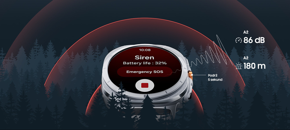 Chytré hodinky Samsung Galaxy Watch Ultra LTE (2025) modré