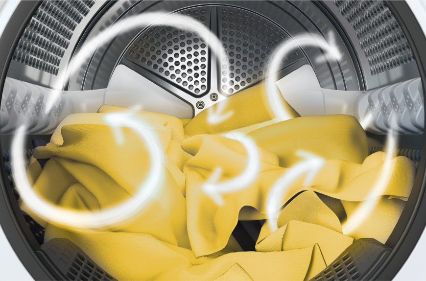 Sušička prádla Whirlpool C WSD 74M WBS CZ X bílá Sušení - Sušička prádla Whirlpool C WSD 74M WBS CZ X
