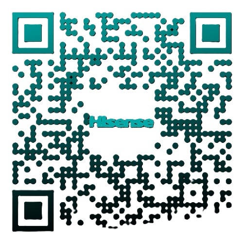 Televize Hisense 100U7Q PRO QR kód na zobrazení 3D modelu