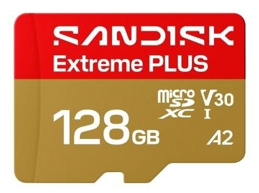 Paměťová karta SANDISK Extreme PLUS microSDXC 128GB