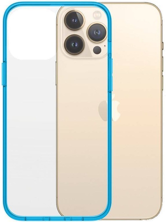 Kryt na mobil PanzerGlass ClearCaseColor na Apple iPhone 13 Pro Max modrý/průhledný
