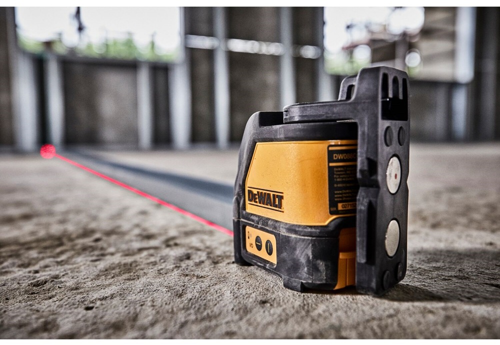 Křížový laser Dewalt DW088K, červený Křížový laser Dewalt DW088K-XJ