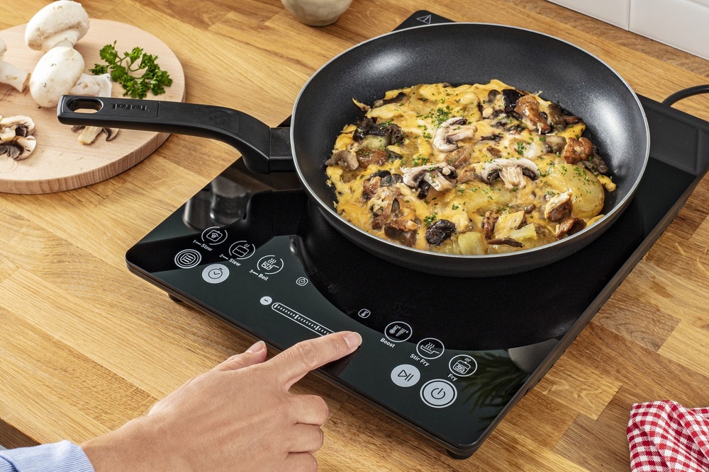 Vařič indukční Tefal IH2108E1 Everyday Slim černý Vařič indukční Tefal IH2108E1 Everyday Slim