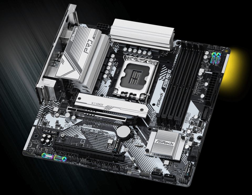 Základní deska ASRock B760M PRO RS Dragon a MB ASRock B760M PRO RS
