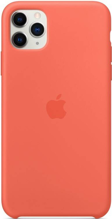 Apple Silicone Case pro iPhone 11 Pro Max, mandarinková (oranžová)