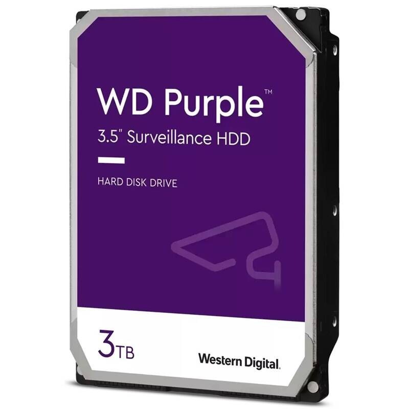 Pevný disk 3,5" Western Digital Purple Surveillance 3TB