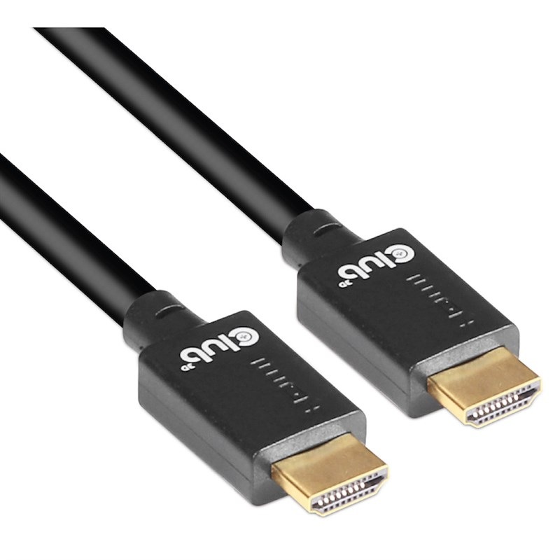 Kabel Club3D HDMI, High Speed 4K, 3m černý