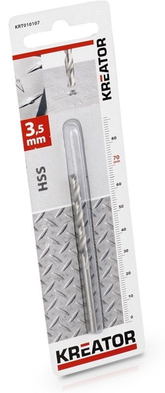 Vrták Kreator KRT010107, 3,5×70 mm Vrták Kreator KRT010107, 3,5×70 mm
