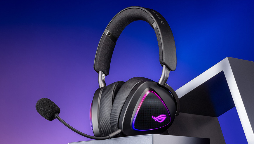 Asus ROG DELTA II, ARGB, černá