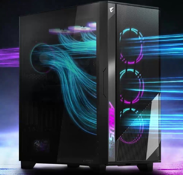 Case GIGABYTE AORUS C500 GLASS černá